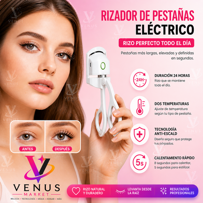Rizador de Pestañas Eléctrico - Efecto Lifting en Segundos